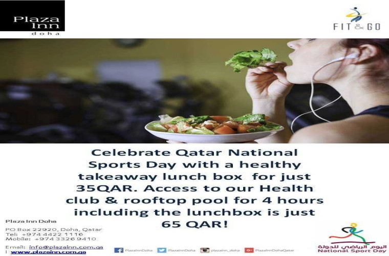 Qatar National Sports Day by Plaza Inn