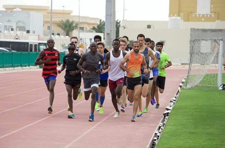 Qatar National Sports Day with Kenyan Diaspora Doha Running Group