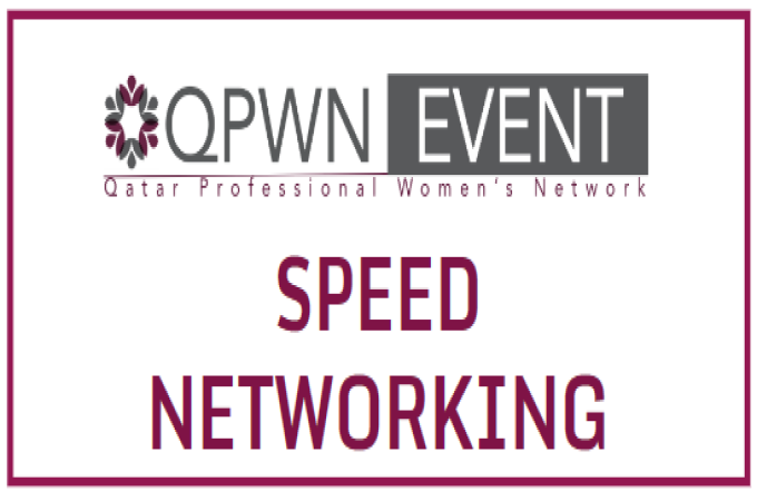 Qatar Professional Women's Network - Speed Networking