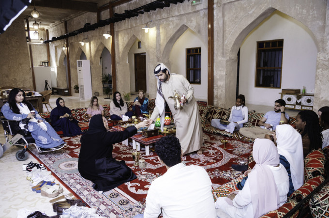 Qatari Majlis Experience with Qatari Dinner at Al Wakrah