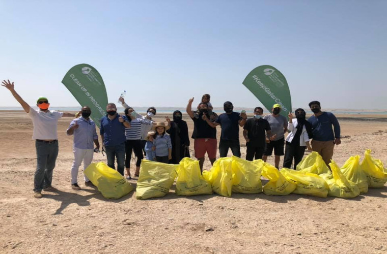 Qatari Heritage Village Beach Cleanup