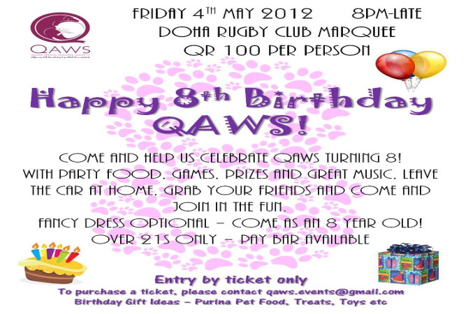  QAWS 8th Birthday Party - 