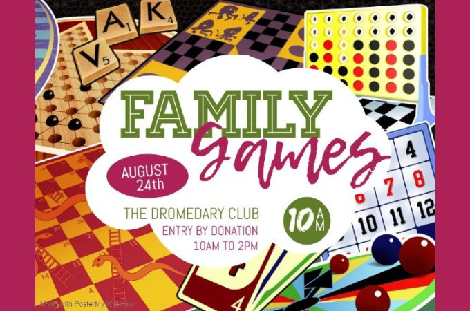 QAWS Family Games Day at The Dromedary Club