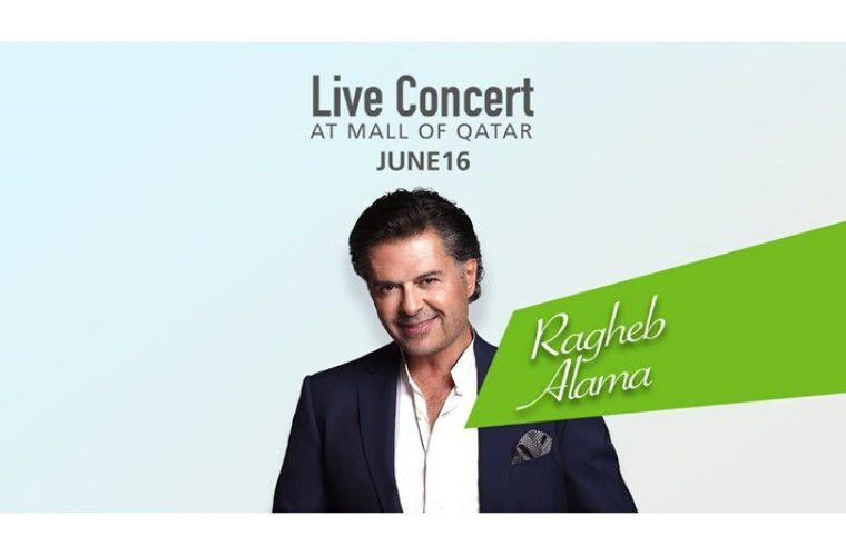 Ragheb Alama Concert at Mall of Qatar