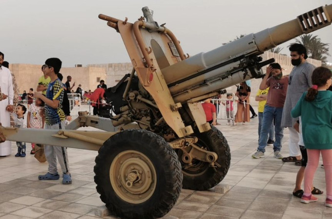 Ramadan 2024 cannon at Souq Al Wakrah