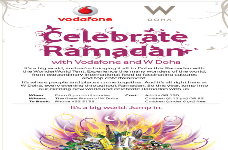 [Ramadan Event] Vodafone and W Tent - W Hotel