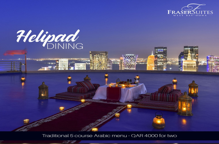 Ramadan Helipad Dining Experience in Doha