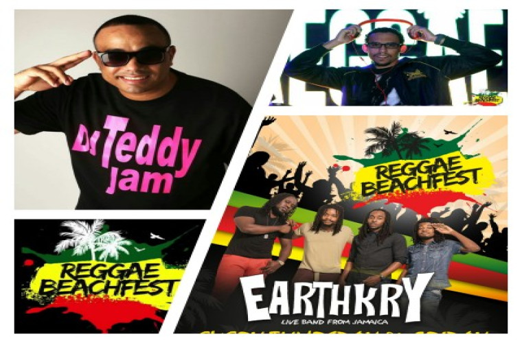 Reggae Beachfest Doha with DJ Teddy from Dubai & Earthkry