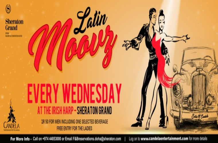 Salsa Nights: LATIN MOOVZ every Wednesday