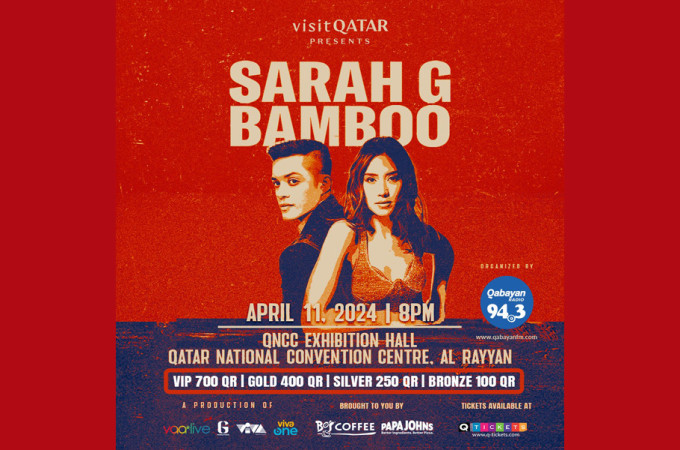 Sarah G & Bamboo Live In Doha