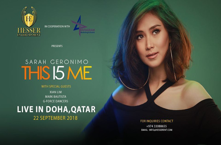 Sarah G Live in Doha! "This 15 Me" Concert
