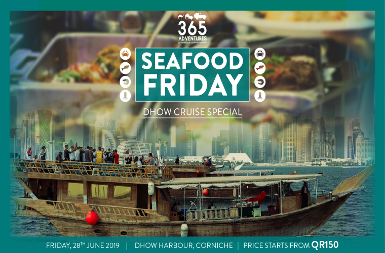 Seafood Friday Dhow Cruise in Qatar