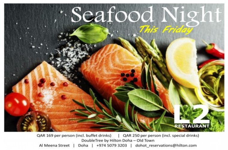 Seafood Night at DoubleTree