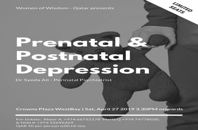 Session on Prenatal and Postnatal Depression at Crowne Plaza