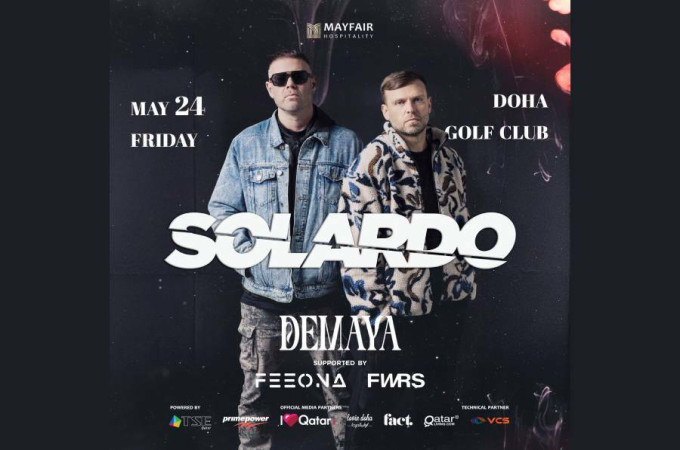 Solardo featuring DEMAYA, FEEONA & FWRS live in Doha