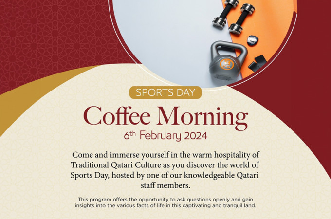 Sports Day Coffee Morning at Bin Zaid Center