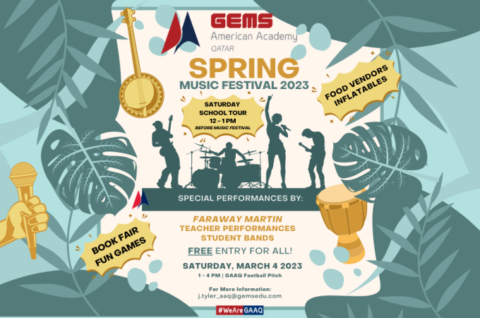 Spring Music Festival 2023 at GEMS American Academy - Qatar