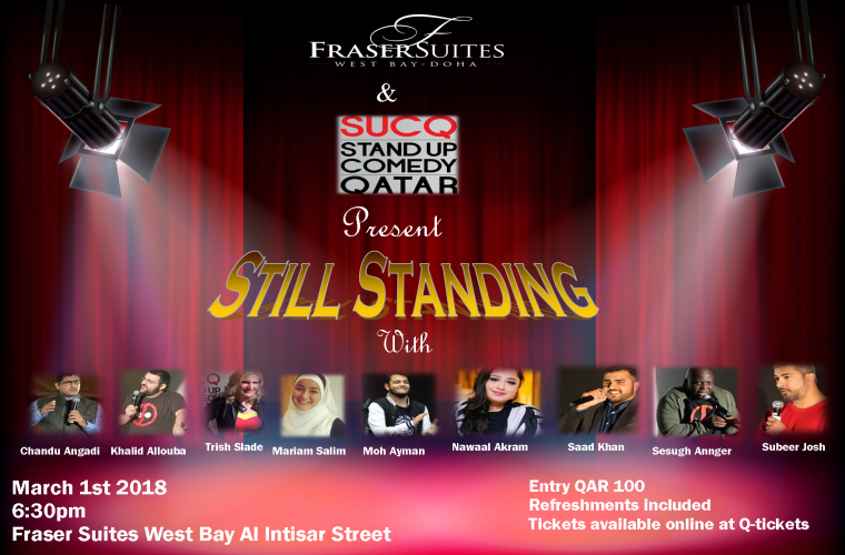 Stand Up Comedy Qatar "Still Standing"