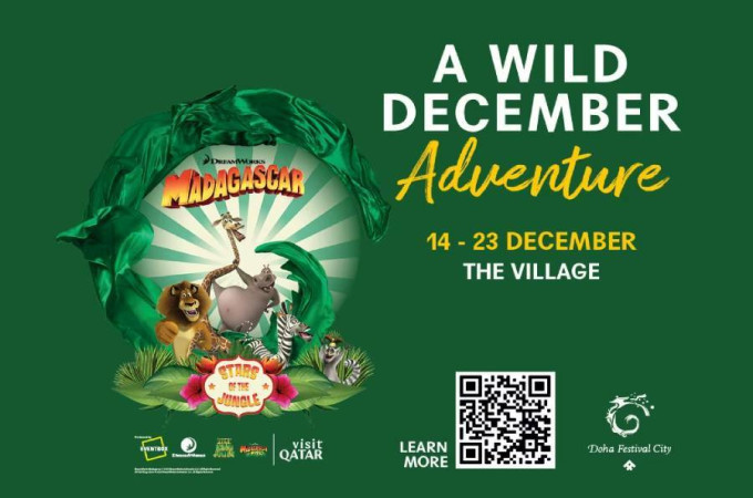 Stars of the Jungle: Madagascar Show at Doha Festival City