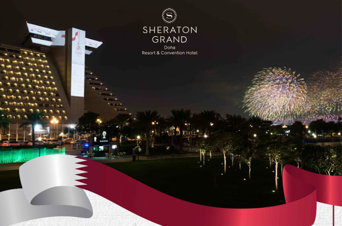 Stay and celebrate the Qatar National Day 2021 at Pool Cafe, Sheraton Grand Doha
