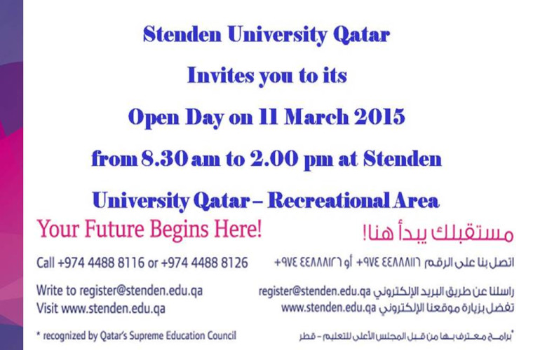 Stenden University Qatar - Open Day 