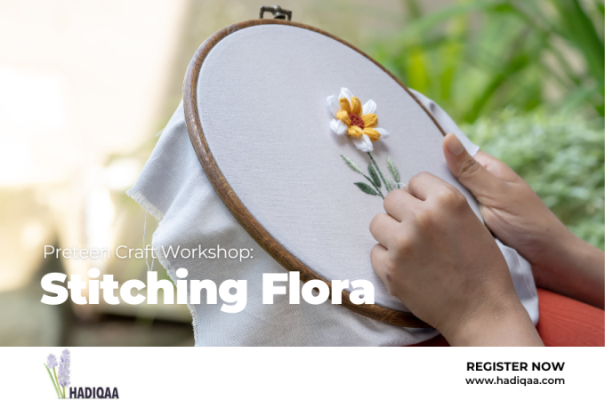 Stitching Flora - Preteens Craft Workshop
