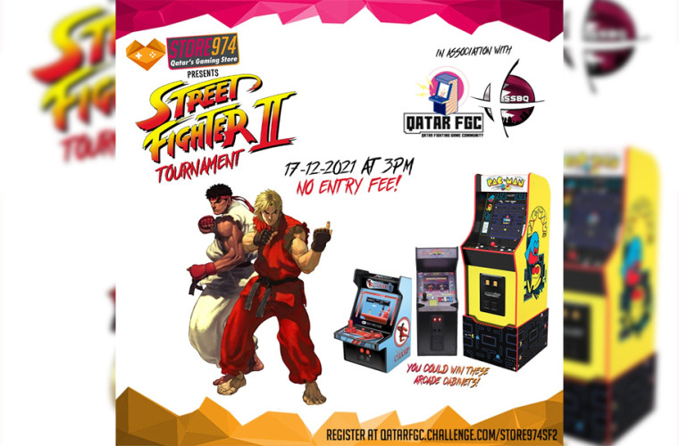 Store 974's Street Fighter II Arcade Bash
