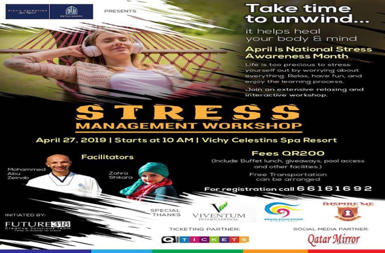 Stress Management Workshop with Future318 in Qatar