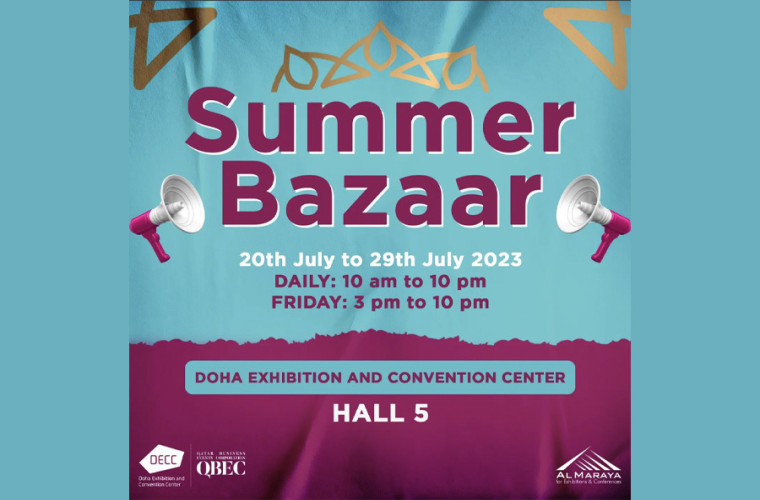 Summer Bazaar 2023 at DECC