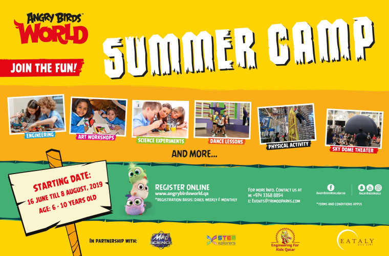 Summer Camp 2019 at Angry Birds World