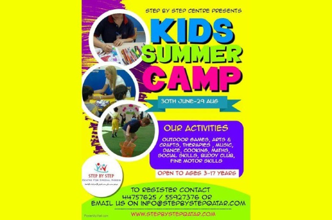 Summer Camp 2019 at Step by Step Centre for Special Needs