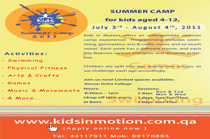 Summer Camp with Kids in Motion!