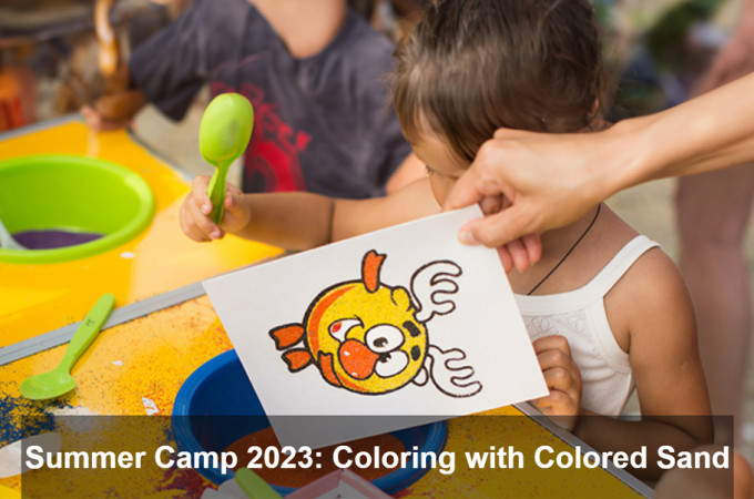 Summer Camp 2023: Coloring with Colored Sand