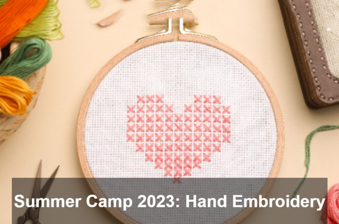 Summer Camp 2023: Hand Embroidery