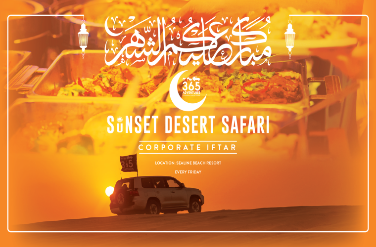 Sunset Desert Safari with Iftar