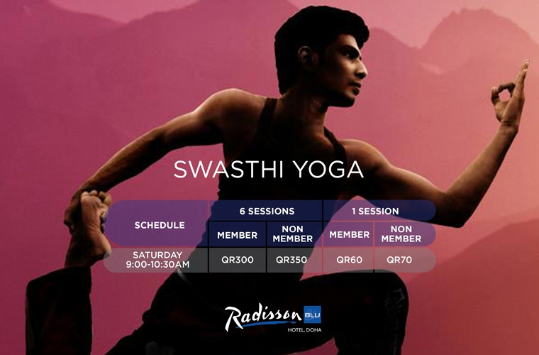 Swasthi Yoga at Radisson Blu Hotel, Doha