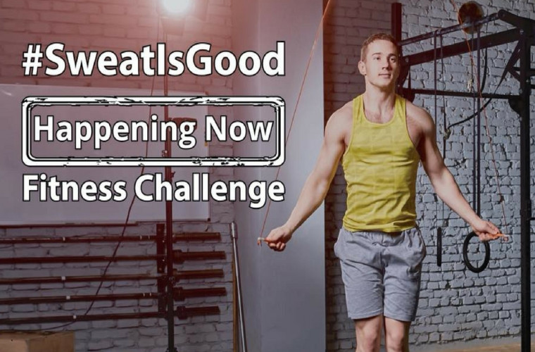 #SweatIsGood Fitness Challenge
