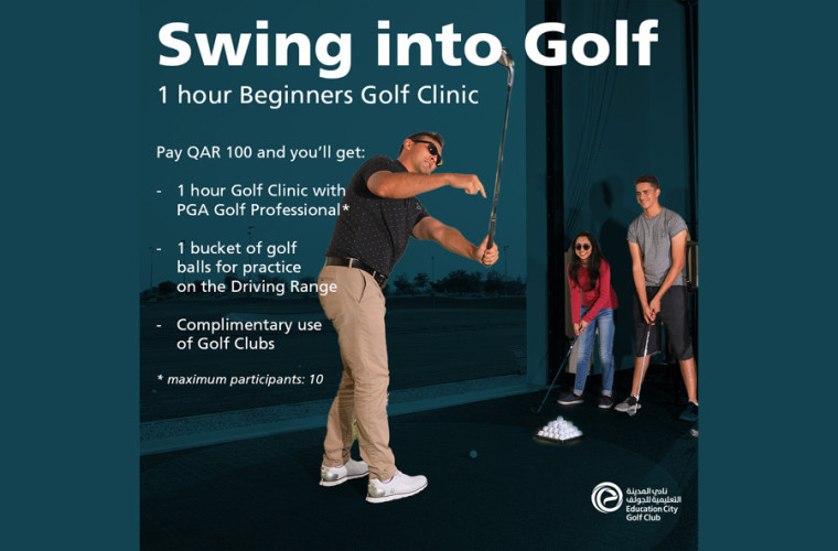 Swing into Golf: Learn the game with PGA pros at Education City Golf Club