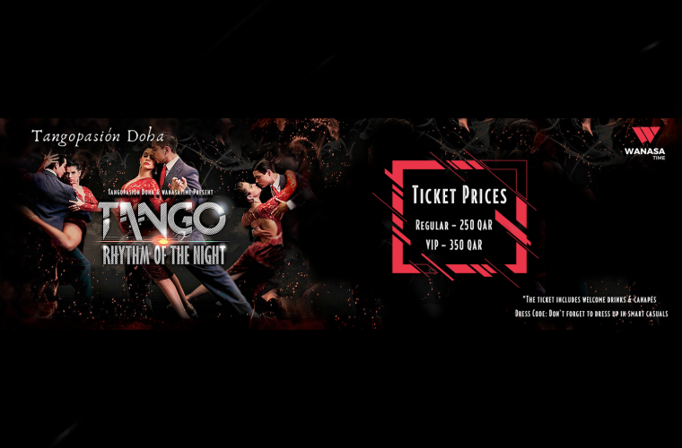 'Tango Desire Rhythm of the Night' at InterContinental Doha The City
