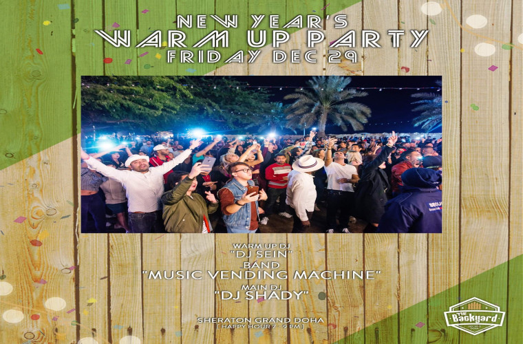 The Backyard: Warm Up Party for NYE