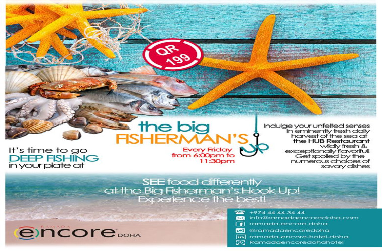 the Big Fisherman's Hook Up @ Ramada Encore Hotel Every Friday!!!