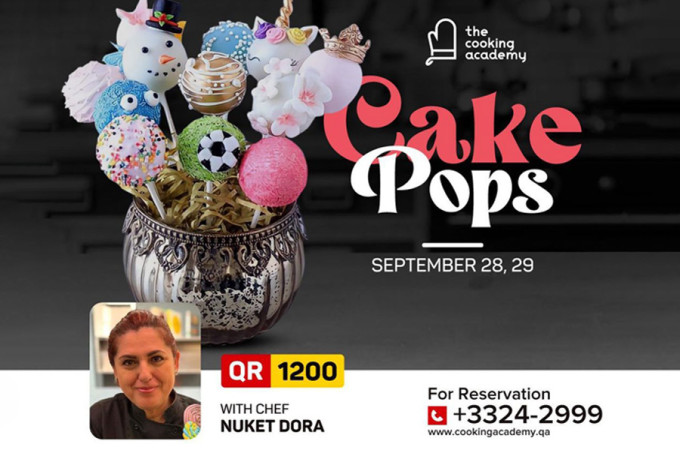 Cake Pops Class with Chef Nuket Dora