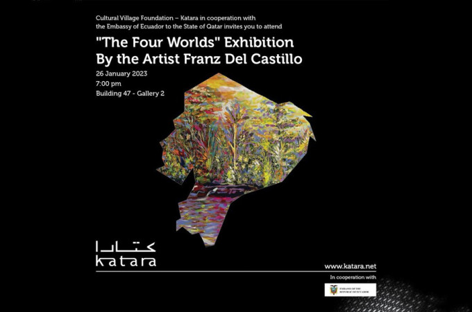 "The Four Worlds" Exhibition by the Artist Franz Del Castillo