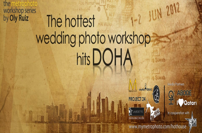 The hottest wedding photo workshop hits Doha! 