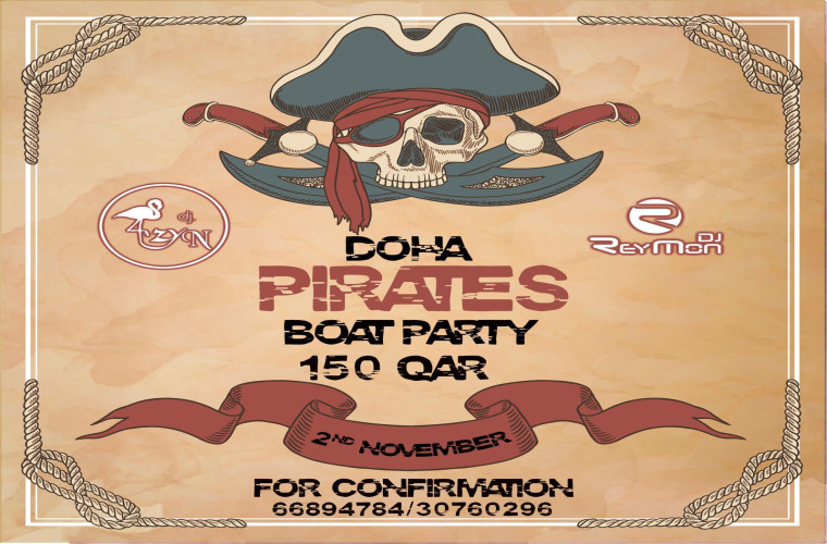 The Pirates boat party