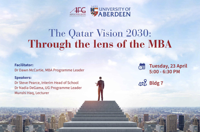 The Qatar Vision 2030: Through the lens of the MBA - Workshop