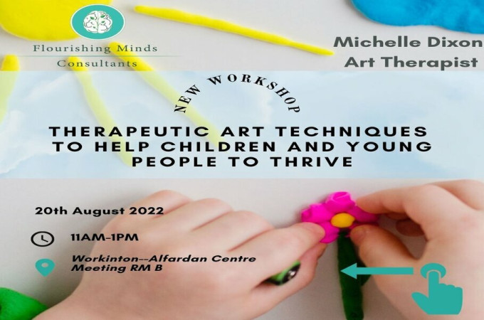Therapeutic Art Techniques to help children and young people to thrive