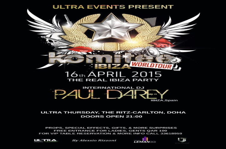 Ultra Thursday Featuring Komitee Ibiza World Tour