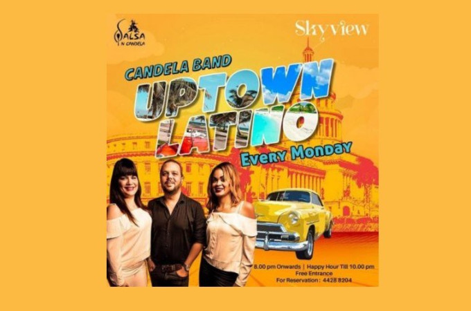 Uptown Latino at Sky View, La Cigale Hotel