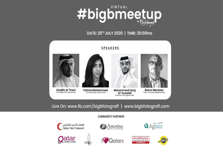Virtual #BigBMeetUp- Qatari Visual Artists special